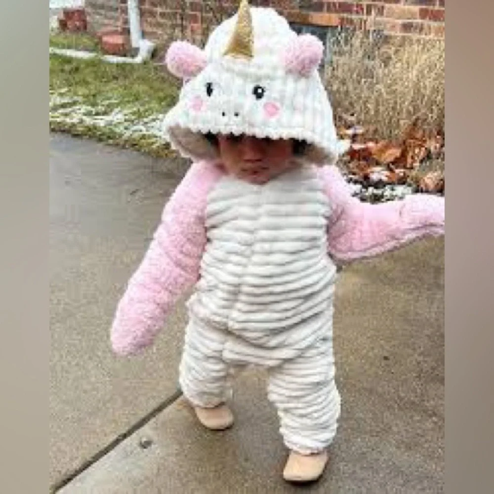 Pottery Barn Kids Unicorn Costume 6-12M